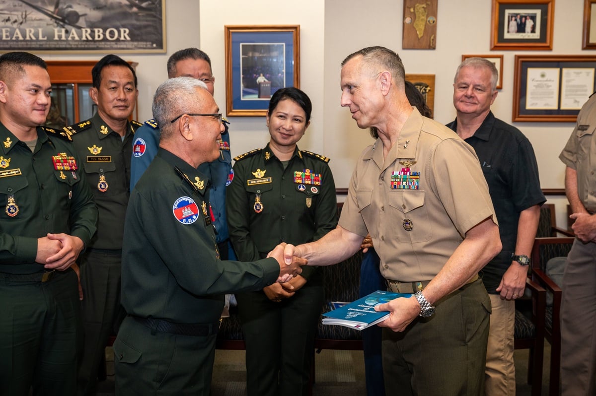 Cambodia, U.S. Reignite Defense Talks, Eye Angkor Sentinel’s Return