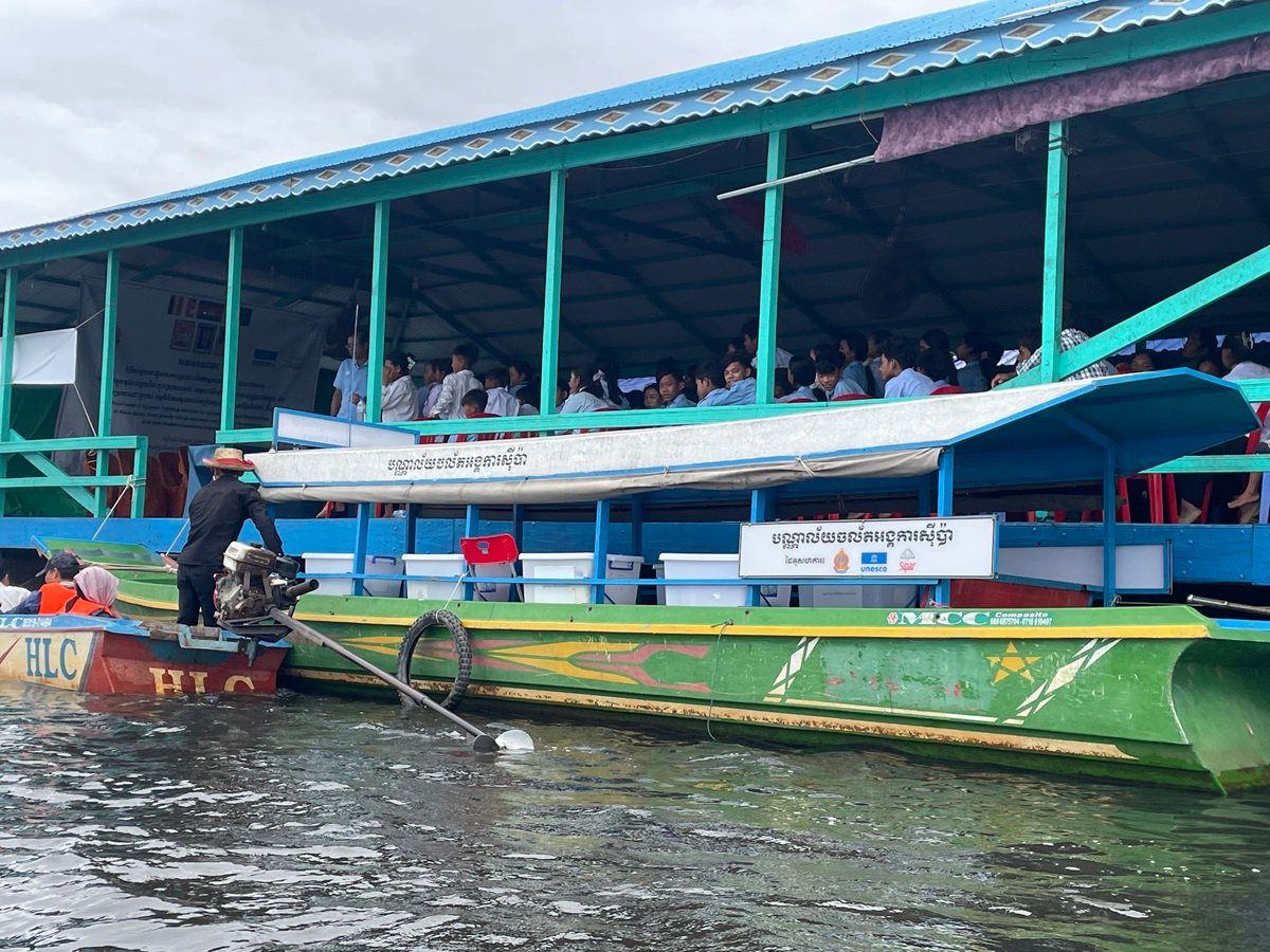 Education and Skills Training Reach Floating Villages