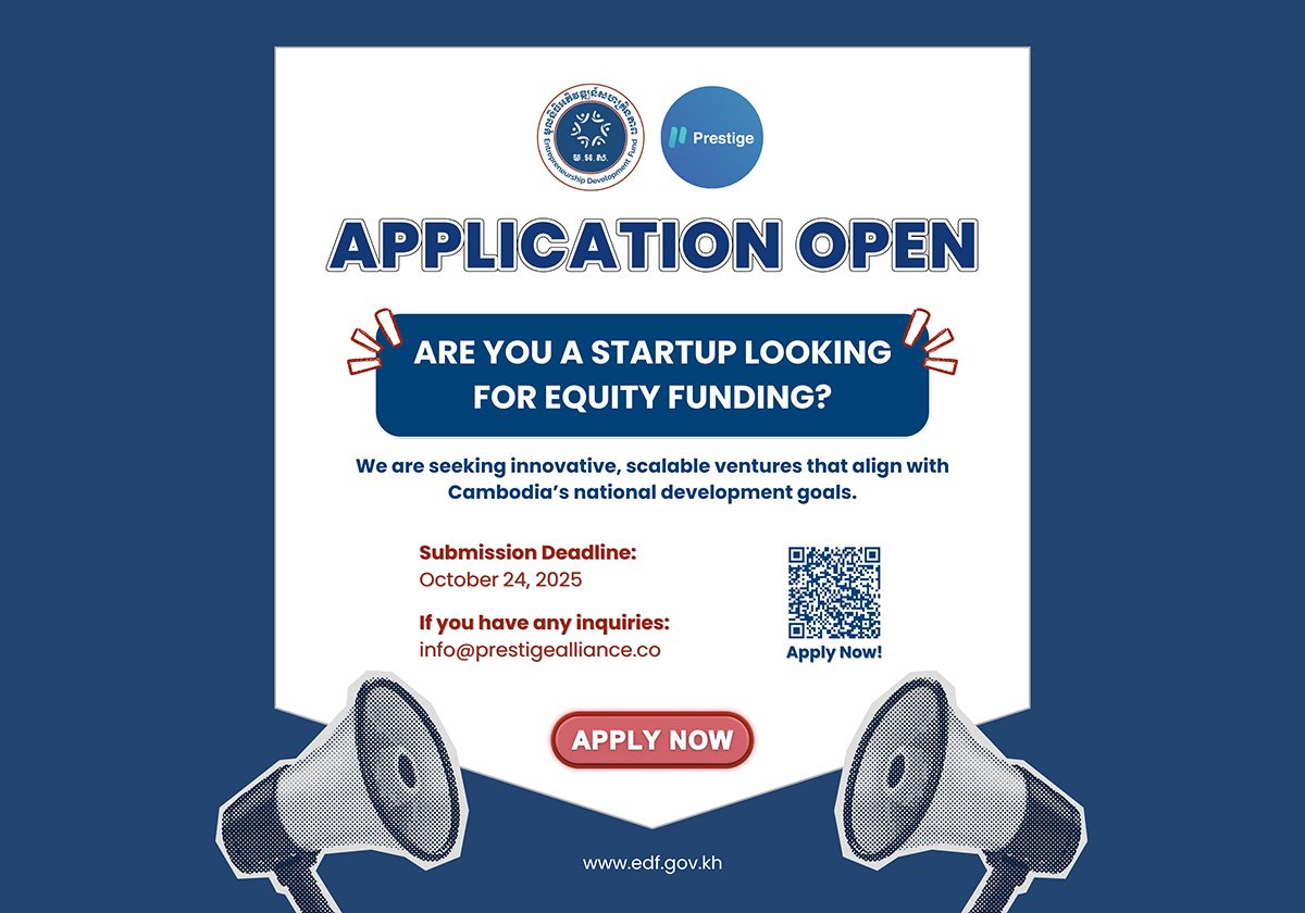 EDF Launches Equity Funding Initiative for Cambodian Startups