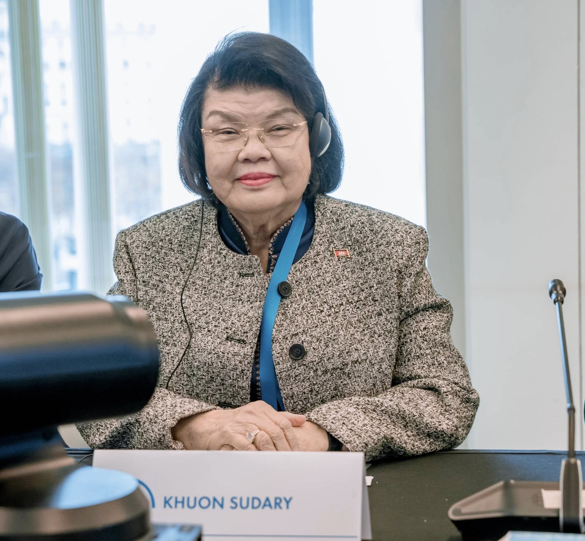 Laws and Diplomacy Protect Small Nations: Khuon Sudary