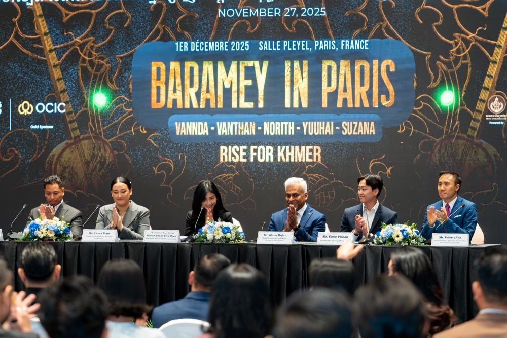 Top 3 Cambodian Conglomerates Support Rise For Khmer Concert in Paris