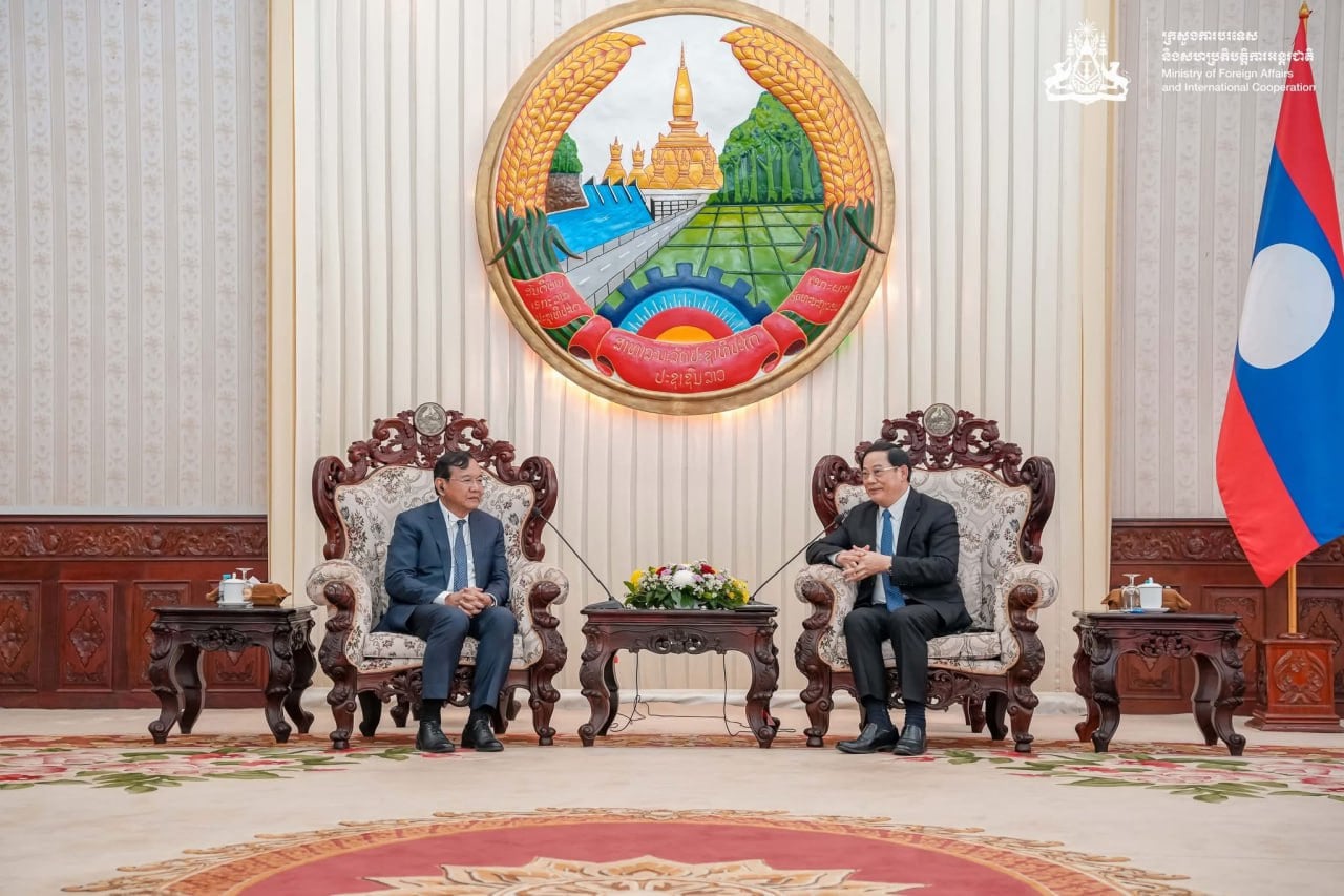 Cambodia and Laos Agree to Step up Border Demarcation