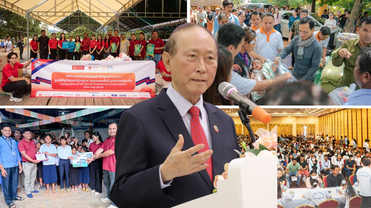Canadia Group Chairman Pung Kheav Se Donates $3 Million to Support Frontline and Displaced Civilians